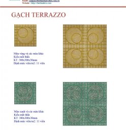 Cataloge gạch Terrazzo 300x300